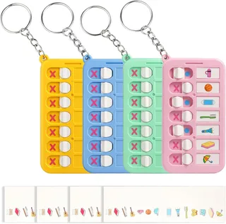4 Pièces Tableau To Do List Réutilisable Amovible, Tableau Routine Enfant pour Organisation Familiale, Tableau Tâches Quotidiennes Enfant, Tableau Organisateur Enfant TDAH, Outil de Gestion des Tâches