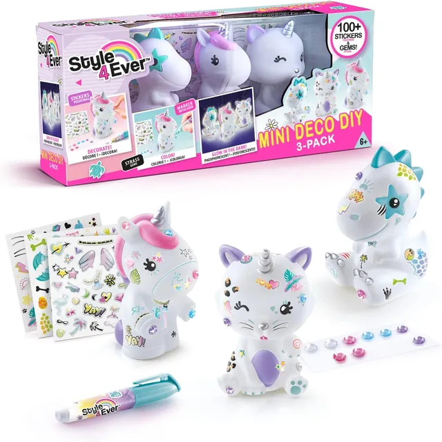 Canal Toys - Style 4 Ever - Mini Deco DIY 3 Pack - Ofg 245