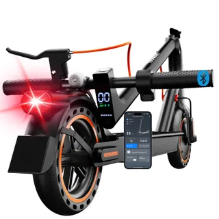 Trottinette Électrique Adulte Ultra Legere, Trottinette Electrique Adulte Pliable Moteur 350W Batterie 36V 7.8Ah, 8.5'' Pneu Anti-crevaison, Régulateur de Vitesse, Contrôle APP Antivol Freins Doubles