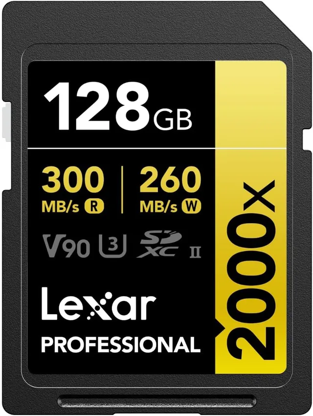 Lexar Professional 2000x Carte SD 128Go SDXC UHS-II
