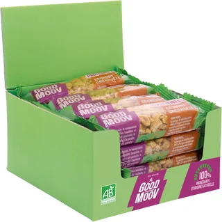 GOOD MOOV – Barres Protéinées Bio Crunchy Cacahuète
