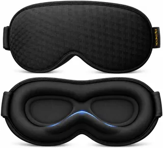 FACEMOON Masque de Nuit 3D Occultant Lesté, Sans Pression Yeux