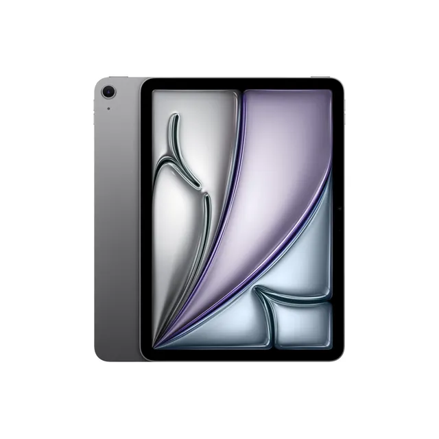 Apple iPad Air 11 Pouces (M4) : Écran Liquid Retina, 128 Go, Caméras Avant/arrière 12 MP, Wi‑FI 7 avec Apple N1, Touch ID, Autonomie d’Une journée – Gris sidéral