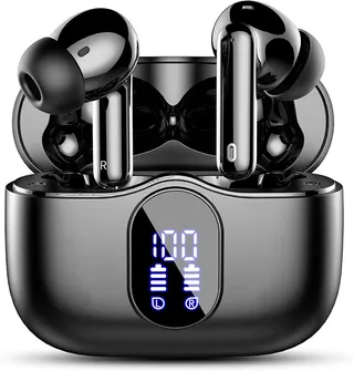 Btootos Écouteurs Bluetooth 5.3, Écouteur sans Fil, Hi-FI Son Stéréo