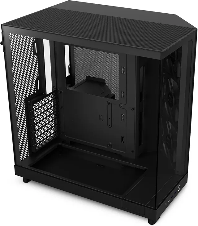 NZXT H6 Flow - Boîtier PC Compact Double Chambre ATX - Noir