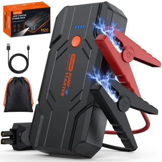 Booster Batterie Voiture 𝟏𝟎𝟎𝟎𝟎𝐀14.8V 9,0L Gaz 8,5L Diesel Auto