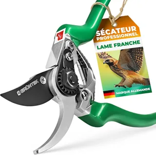 GRÜNTEK Professional Garden Pruning Shears Flower Scissors Blade Shears