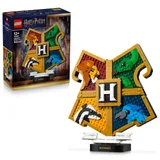 LEGO Harry Potter Le Blason des Maisons de Poudlard - Jouet - Maquette 3D avec Animaux - Décoration de Chambre d'enfant - Idée de Cadeau d'anniversaire pour Fille, Garçon ou Ado Fan dès 12 Ans 76462
