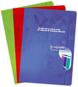 Calligraphe 74Cpack - Lot 10 Carnets Spirale 9x14cm 100p PC 70g Assortis