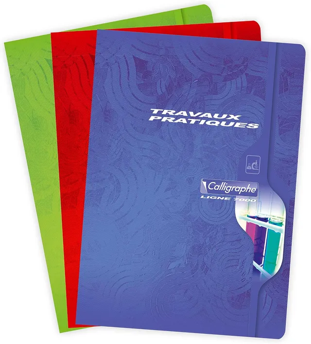 Calligraphe 74Cpack - Lot 10 Carnets Spirale 9x14cm 100p PC 70g Assortis