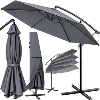 Kingsleeve Parasol de jardin déporté inclinable
