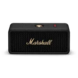 Marshall Emberton III Enceintes Bluetooth Portables, sans Fil, IP67 Résistant à la Poussière et à l'eau, Plus de 32 Heures de Lecture, Charge Rapide - Noir & Laiton