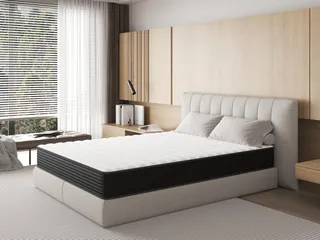 sinlikon Matelas 160 x 200CM - Epaisseur 22CM - Matelas Mousse pour 2 Personnel - Moelleux,Confortable,Respirant (160x200x22)