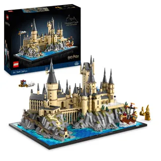 LEGO 76419 Harry Potter Le Château et Le Domaine de Poudlard, Grande Maquette à Construire pour Adultes, Incluant Les Lieux Iconiques : Tour d'Astronomie, Grande Salle, Chambre des Secrets et Autres
