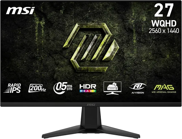 MSI MAG 275QF E20 27" WQHD Gaming Monitor