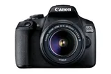 Canon EOS 2000d | Appareil Photo Réflex + (APS-C, 24.1 MP, WiFi, Full HD) + Objectif EF-S 18-55mm f/3,5-5,6 DC III, Noir