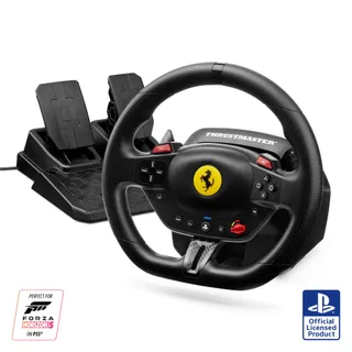 Thrustmaster T98 Ferrari 296 GTB - Volant et Pédalier - PS5 & PC