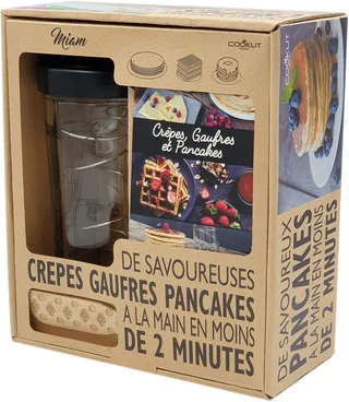 Coffret cadeau crêpe, gaufre, pancake - Cookut
