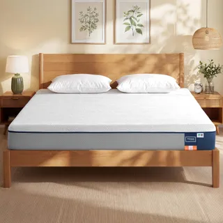 VASAGLE Matelas 2 Personnes, Mousse à Mémoire de Forme Gel, 160 x 200 cm