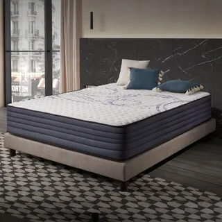 NATURALEX - PerfectSleep - Matelas 160x200 - Mousse Premium - Épais 30 cm