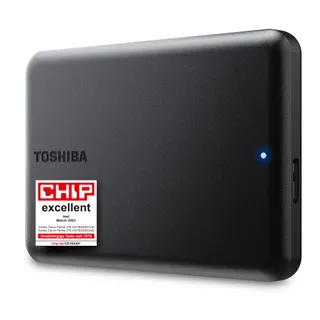 Toshiba Canvio Partner 2TB Portable 2.5'' External Hard Drive, USB 3.2, Compatible Mac & Windows. (HDTB520EK3AB)