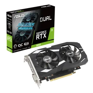 ASUS Dual GeForce RTX 3050 6GB GDDR6 OC Edition Carte Graphique Gaming