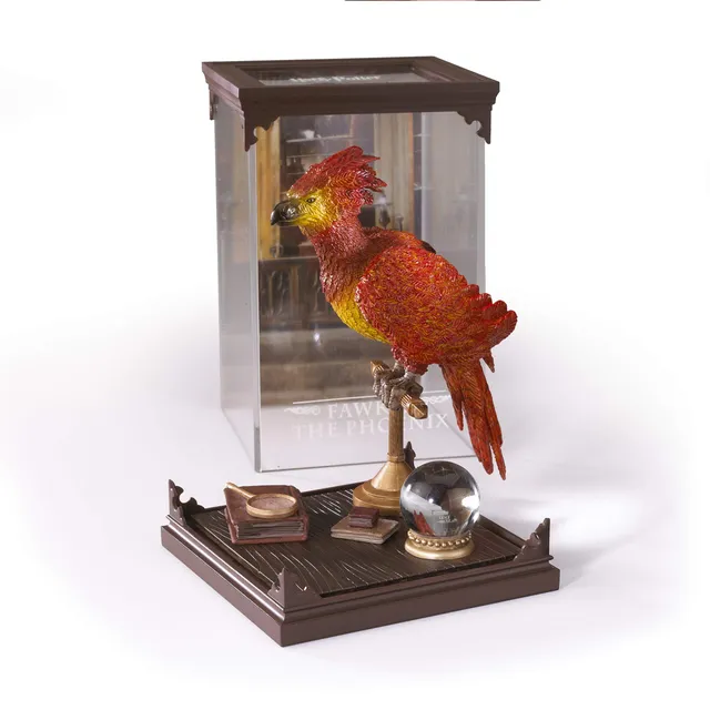 Noble Collection The Harry Potter Statuette Magical Creatures Fawkes Multicouleur 19 cm