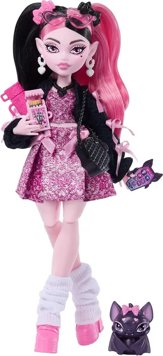 Monster High Draculaura poupée avec Chauve-Souris