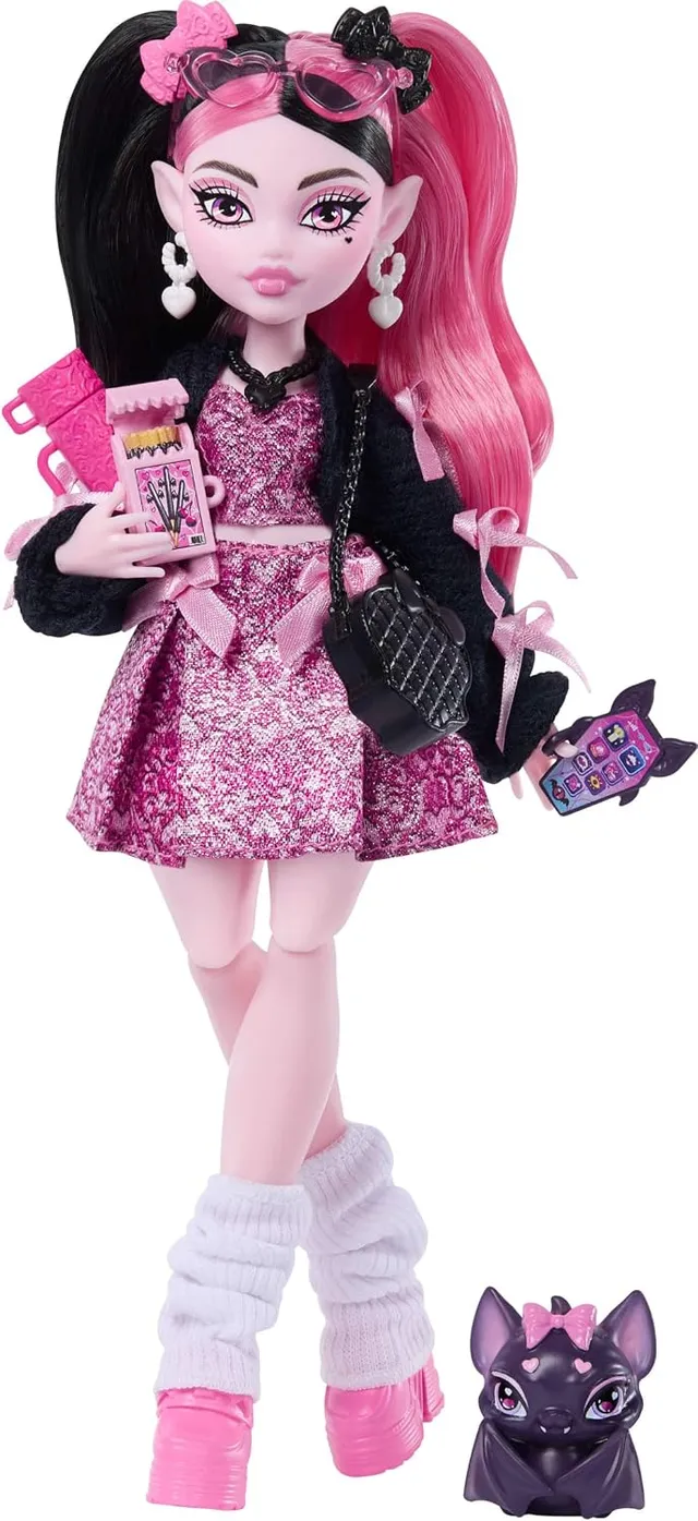 Monster High Draculaura poupée avec Chauve-Souris