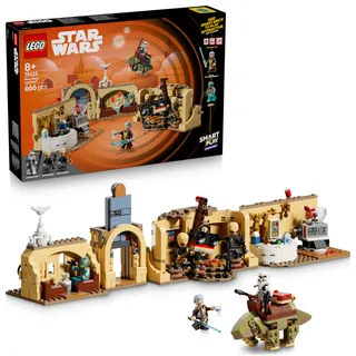 LEGO Star Wars 75425 Smart Play : la Cantina de Mos Eisley - Set Compatible - Jouet Interactif - 3 Smart Tags & 2 Minifigurines - Idée Cadeau dès 8 Ans pour Garçon, Fille ou Fan Adulte