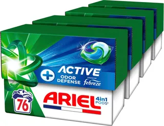 Ariel PODS 4en1 Lessive en capsule +Active x76