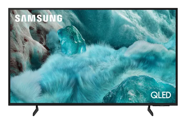 Samsung TV AI 55 Pouces QLED 55Q7F3 4K Smart TV, Quantum Dots, Q4 AI Processor, WiFi, Airplay, HDR, Q-Symphony, OTS Lite, Knox Security, Gaming Hub, Expérience Home Cinema pour le Sport et le Foot