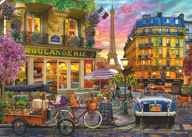 Ravensburger - Puzzle Adulte - Puzzle 1000 pièces - Les premières lueurs de Paris - Adultes et Enfants dès 14 Ans - Puzzle de qualité supérieure - 12000885
