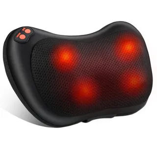 Brelley Coussin Massage Shiatsu, Masseur Dos Chauffrant