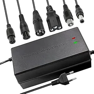 54.6v 5a Li-ION Chargeur de Batterie Multi-Plug pour E-Bike Scooter e-Bike Bateau Moto Chargeur de Batterie 13s 48v(ne Convient Pas aux Batteries Plomb - Acide)