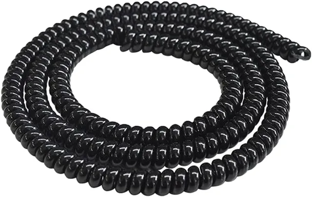 Lot de 6 gaines de protection en spirale pour vélo électrique - 1 m - Pour scooter et moto