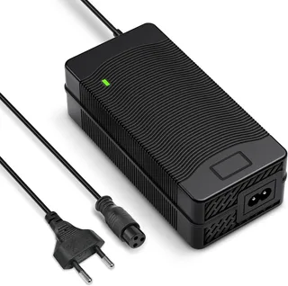 54,6V 2A Chargeur pour Kugoo M4/M4 Pro, Chargeur de Batterie Lithium pour Hitway H5/H5 Pro, Speedway Mini 4 Pro, UrbanGlide E-Cross Pro, Evercross H5/HB24 et Plus (Fiche 3 Broches)