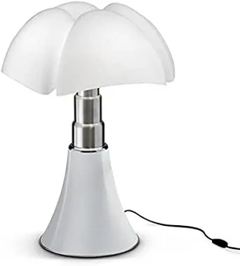 Grande Lampe Pipistrello Blanche H66-86cm