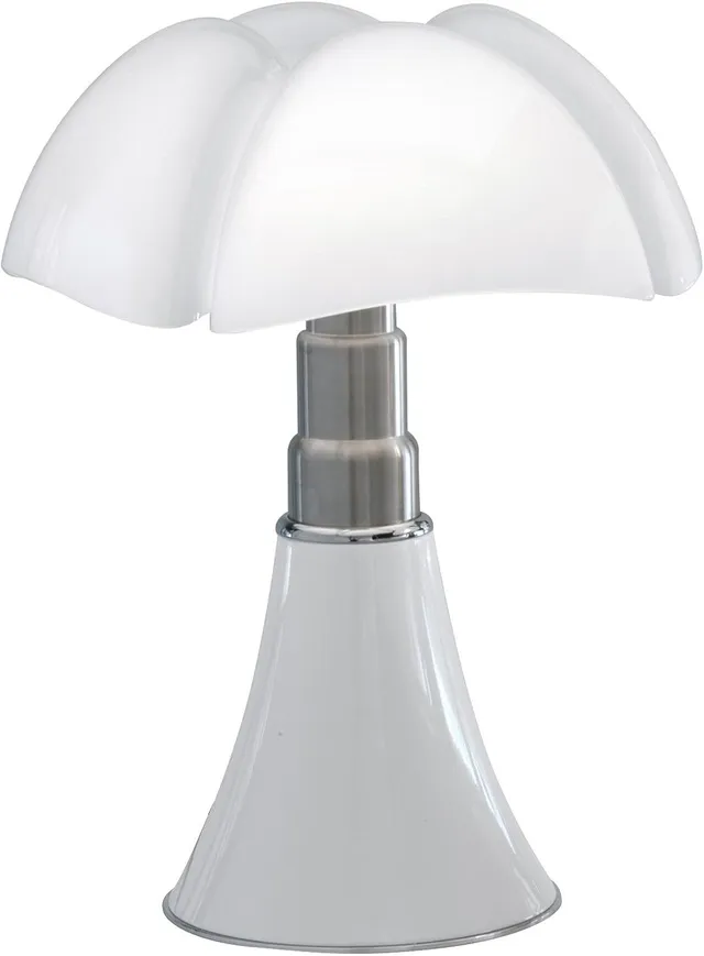 Minipipistrello Lampe de table, weiß/Fuß weiß/matt, Standard, --