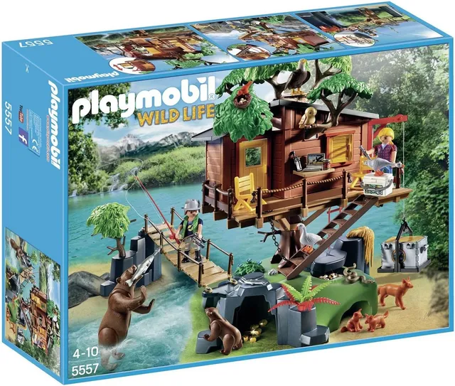 Playmobil - 5557 - Cabane des aventuriers dans les arbres