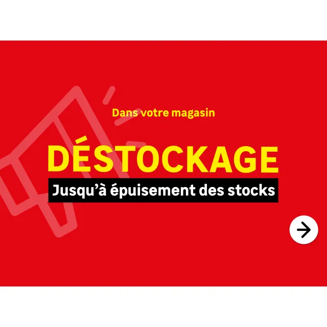 Déstockage magasin