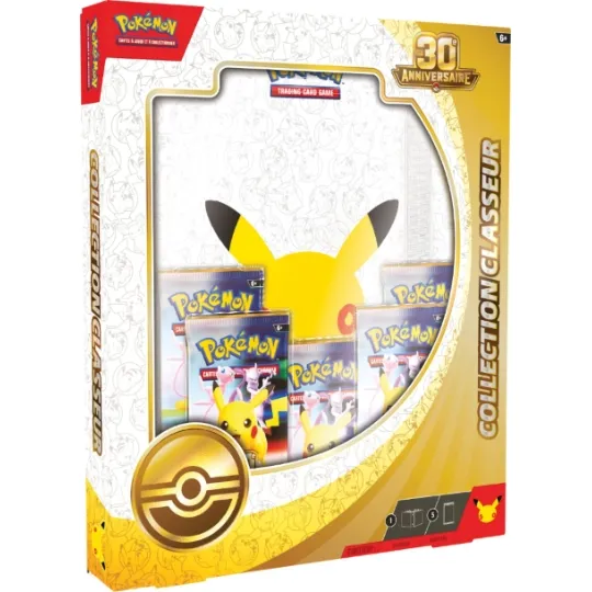 Coffret Pokémon Collection Classeur 30e Anniversaire POKEMON