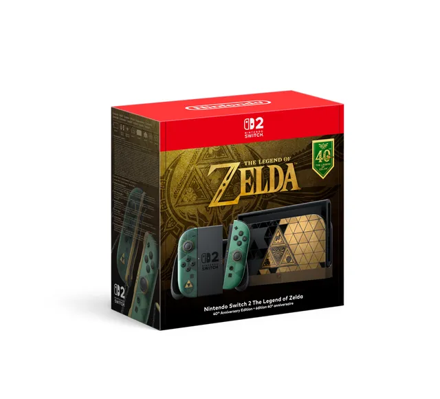 Console Nintendo Switch 2 Edition 40e anniversaire de The Legend of Zelda (NINTENDO SWITCH 2)