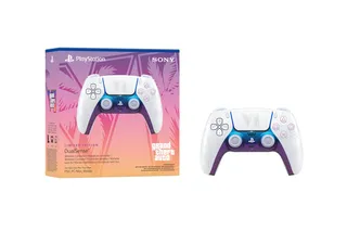 Manette sans fil DualSense - Édition limitée Grand Theft Auto VI White (PS5)