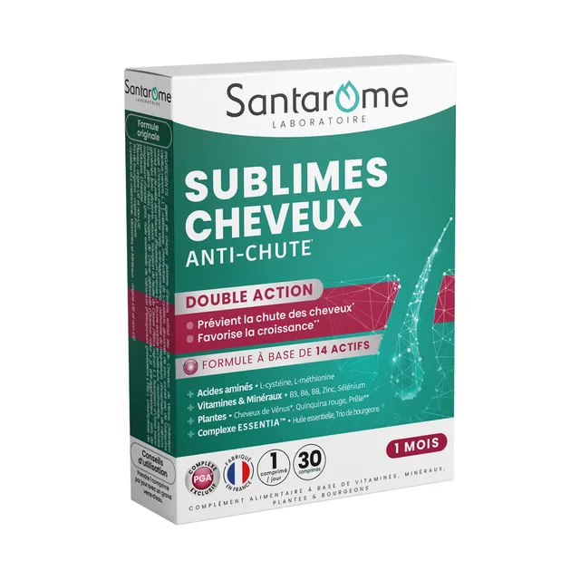 Santarome Sublimes Cheveux Anti-Chute 30 Comprimés