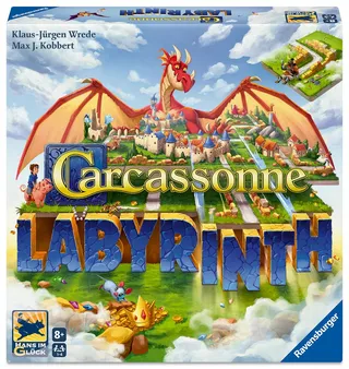 Jeu de stratégie Ravensburger Carcassonne Labyrinth
