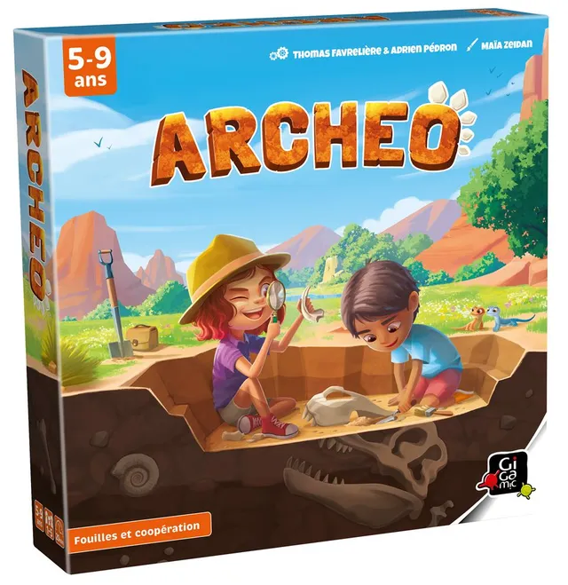 Jeu d’ambiance Gigamic Archeo Prix Fnac 2026 Jeu de société Enfant