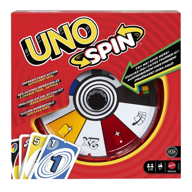 Jeu classique UNO Spin