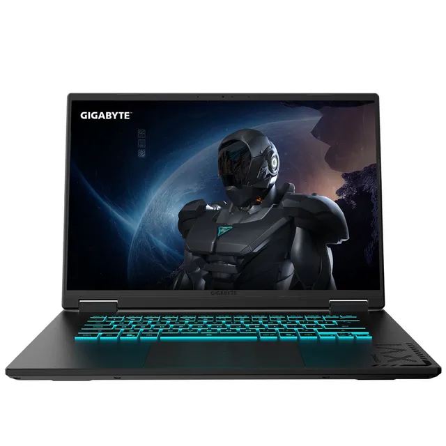 PC portable gaming Gigabyte A16 3WHK3FR864SH 16" WUXGA 165 Hz AMD Ryzen™ 7 32 Go RAM 1 To SSD Nvidia GeForce RTX 5070 Noir acier