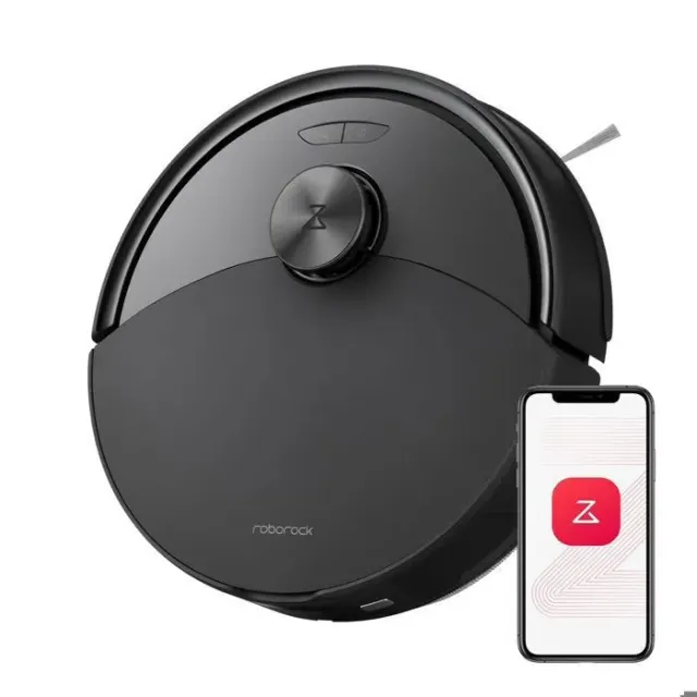 Roborock Q10 S5 Aspirateur Robot 10000 Pa Aspiration, Double Anti-emmêlement,Levage des Serpillères de 8 mm, Évitement d'obstacles